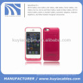 2200mAh externa bateria caso para iPhone 5c vermelho